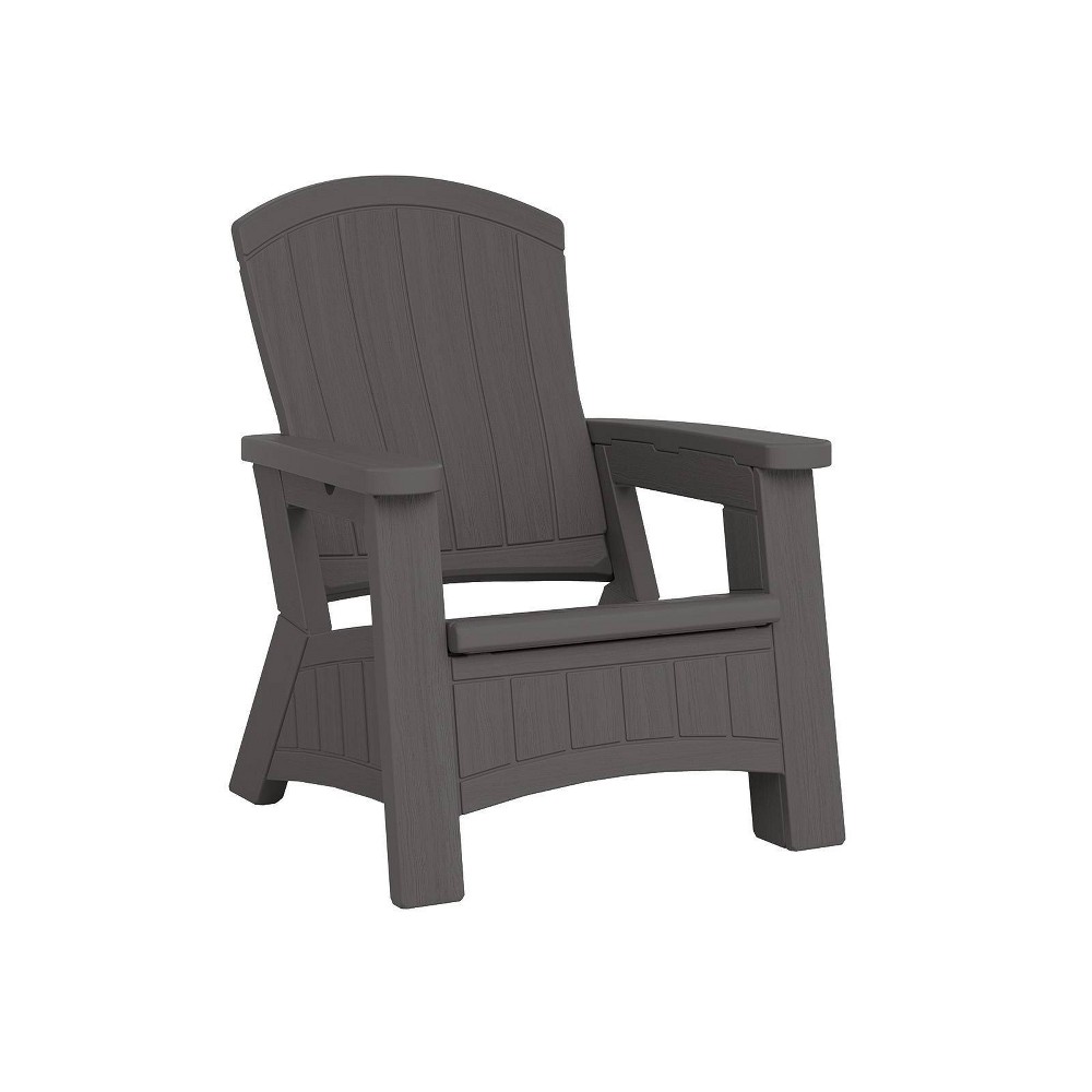 ADIRONDACK CHAIR WITH STORAGE  PEPPERCORN