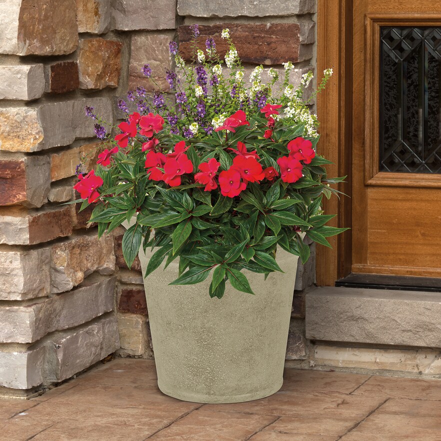 Langston 16" X 14" Stone Planter Set of 2