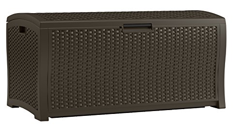 Rattan Deck Box; 122 Gallon