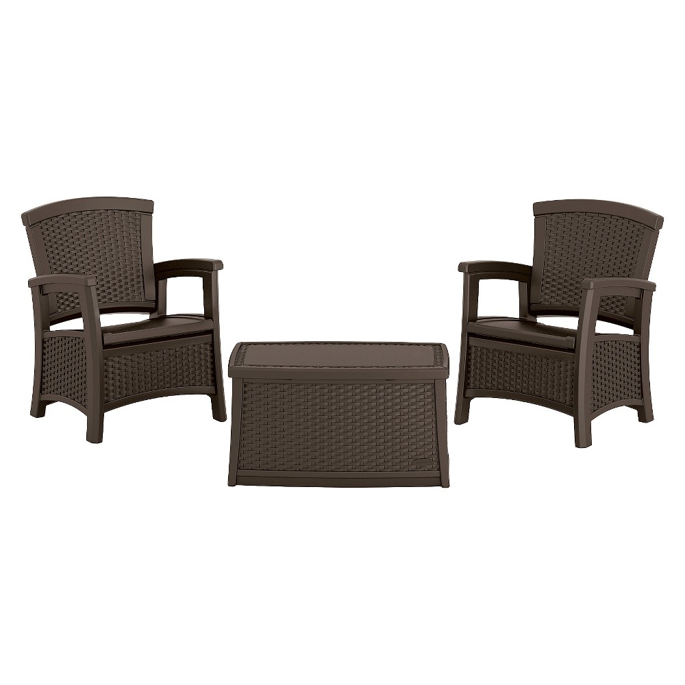 3pc Essentials Patio Set - Java