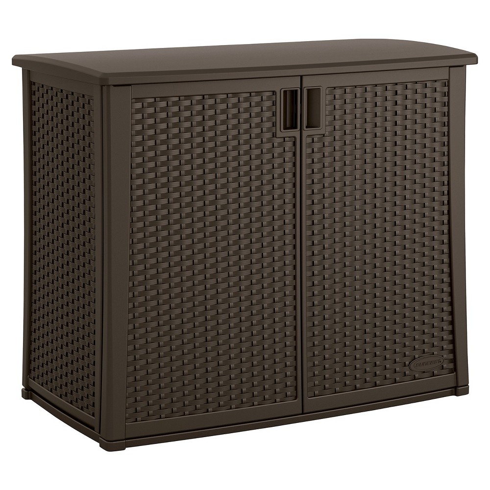 Wicker Outdoor Cabinet