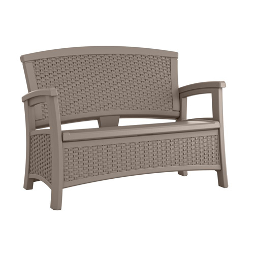 Suncast Elements Loveseat with Storage