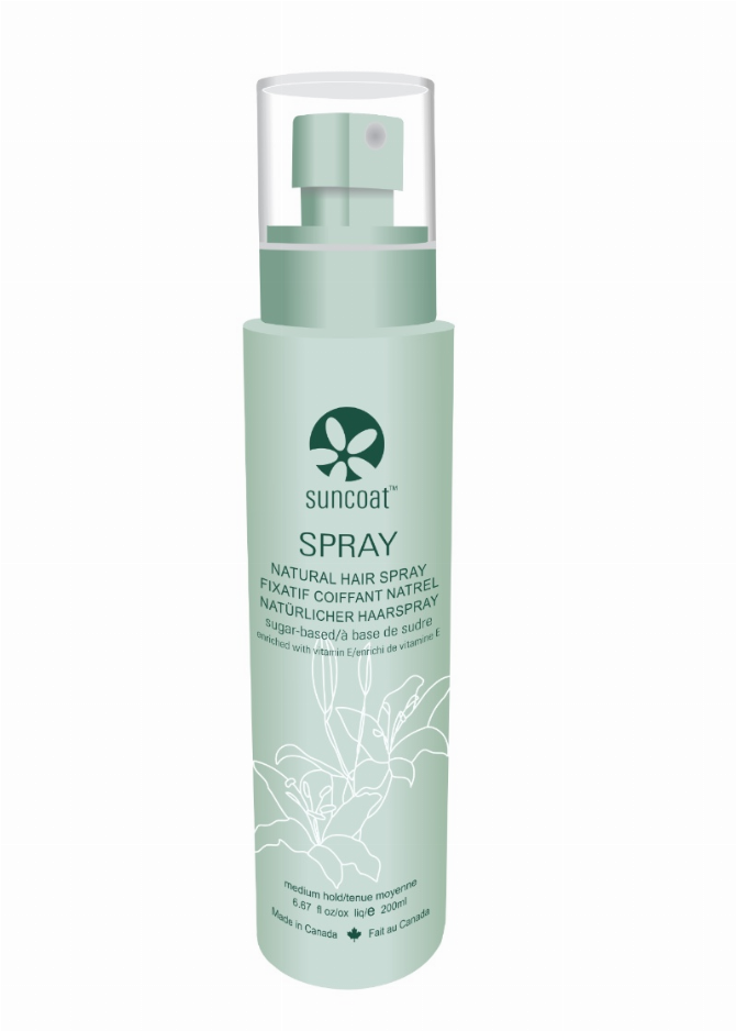 Natural Hair Spray Fragrance Free