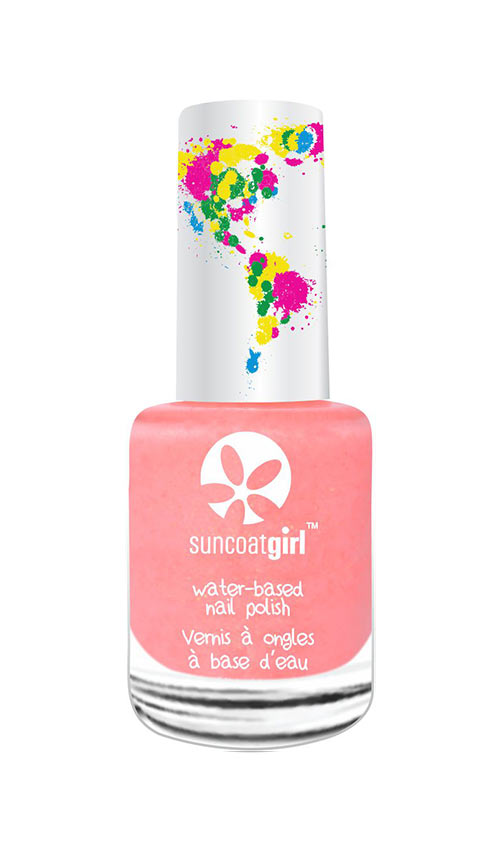 Suncoatgirl water-based peel off nail polish for kids