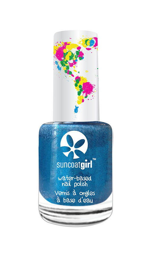 Suncoatgirl water-based peel off nail polish for kids