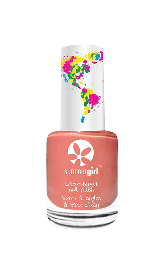 Suncoatgirl water-based peel off nail polish for kids