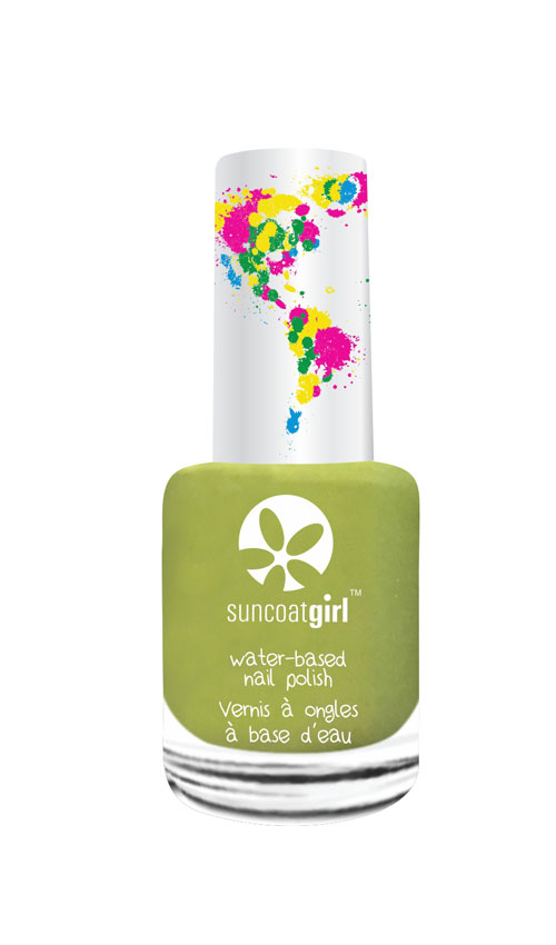 Suncoatgirl water-based peel off nail polish for kids