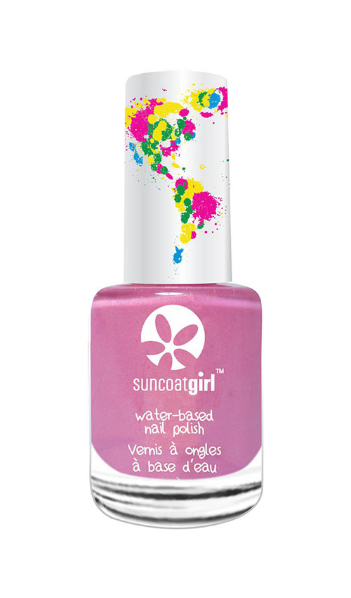 Suncoatgirl water-based peel off nail polish for kids