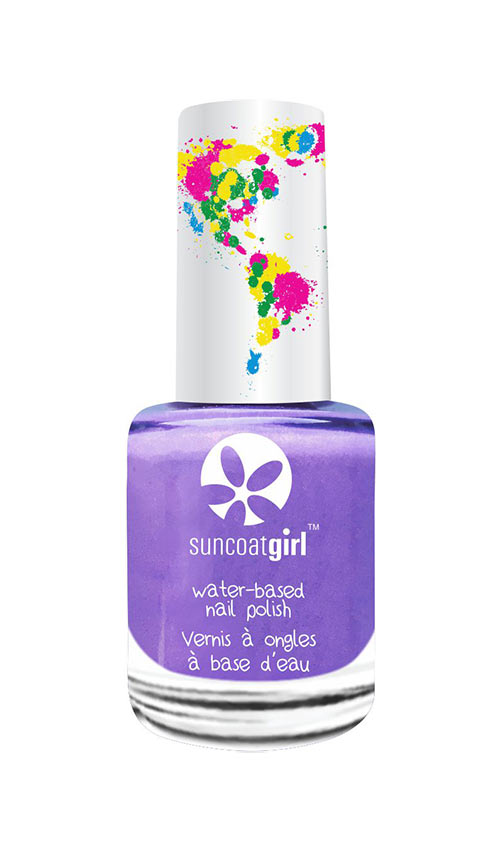 Suncoatgirl water-based peel off nail polish for kids