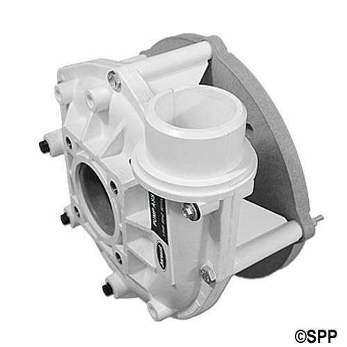 Wetend, Jacuzzi, Sealed Pump, 1.0HP, 2"Slip- 2-1/2"Spg, Side Discharge