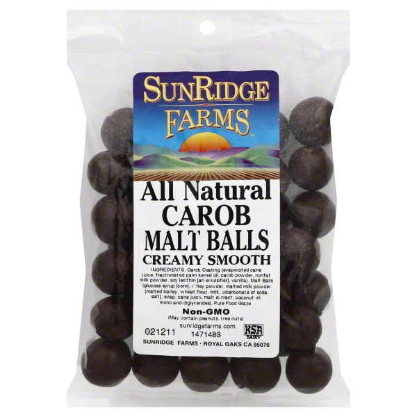 Sunridge Farms Carob Malt Balls (1x10LB )