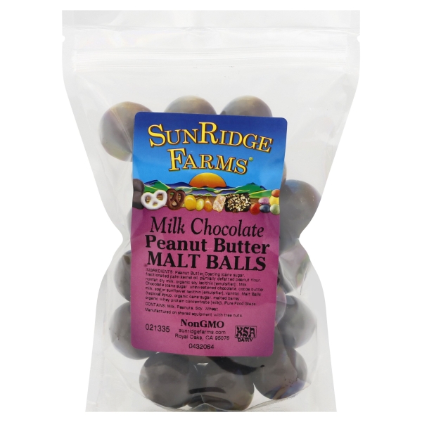 Sunridge Farms Chocolate Peanut Butter Malt Balls (1x10LB)