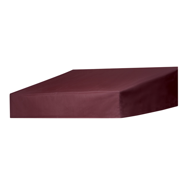 4' Classic Door Canopy in a Box Burgundy