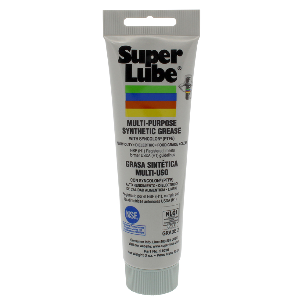 Super Lube Multi-Purpose Synthetic Grease w/Syncolon (PTFE) - .3oz Tube