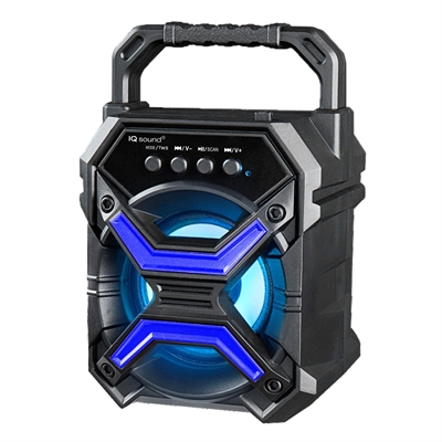 IQSound 3" Portable BT Speaker Blue