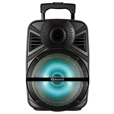 IQSound 12" Portable BT DJ Speaker