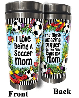 Soccer Family Stainless Steel Tumbler -  Soccer_MOM