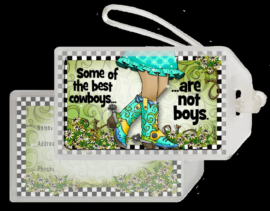 TingleBoot Collection Bag Tag - Best Cowboys