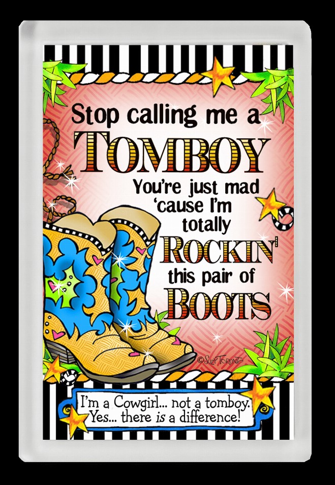 TingleBoot Collection Magnet - Tomboy