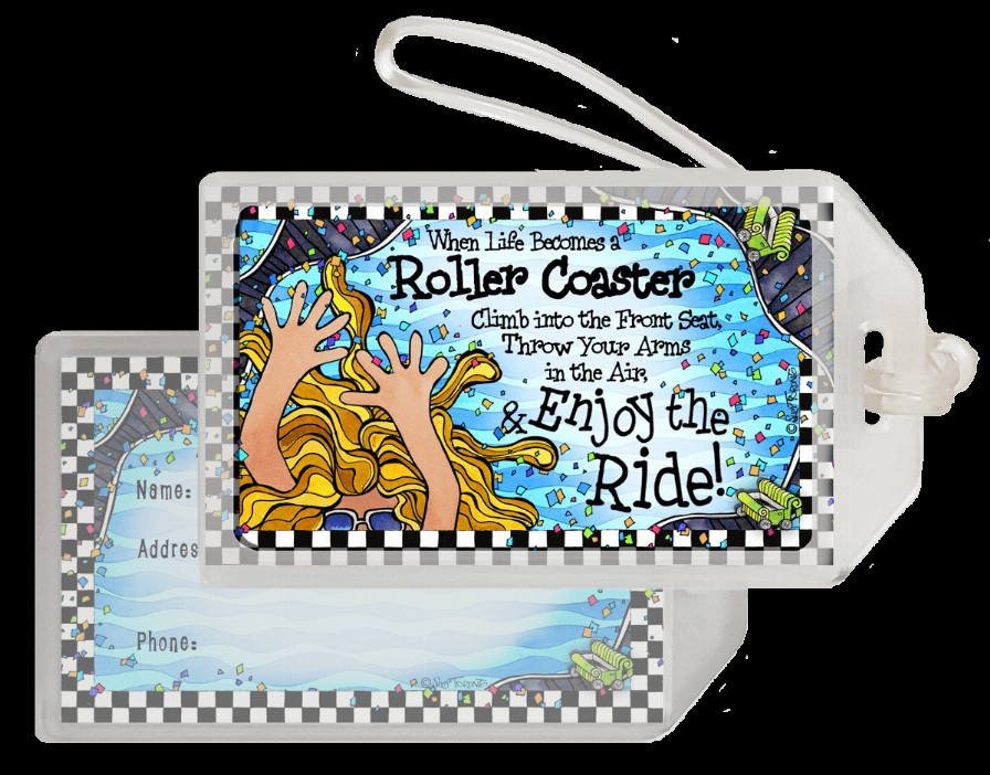 Wacky Bag Tag - Enjoy the Ride