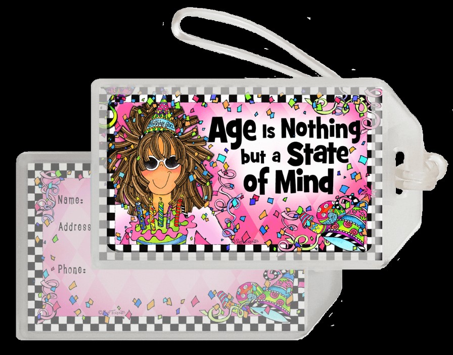 Wacky Bag Tag - Age is Nothing