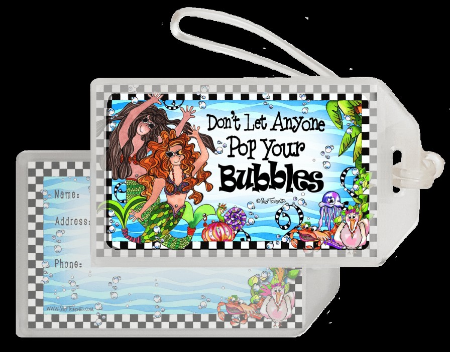 Wacky Bag Tag - Bubbles (DIVAS)