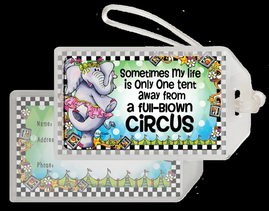 Wacky Bag Tag - Full Blown Circus