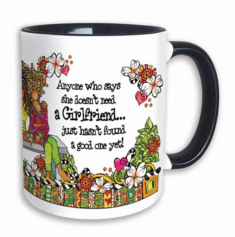 Wacky Ceramic Mug -  Girlfriends