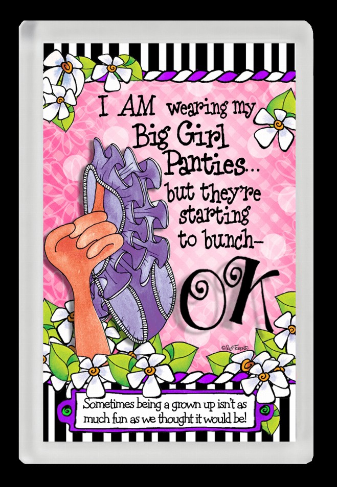 Wacky Magnet - BIg Girl Panties