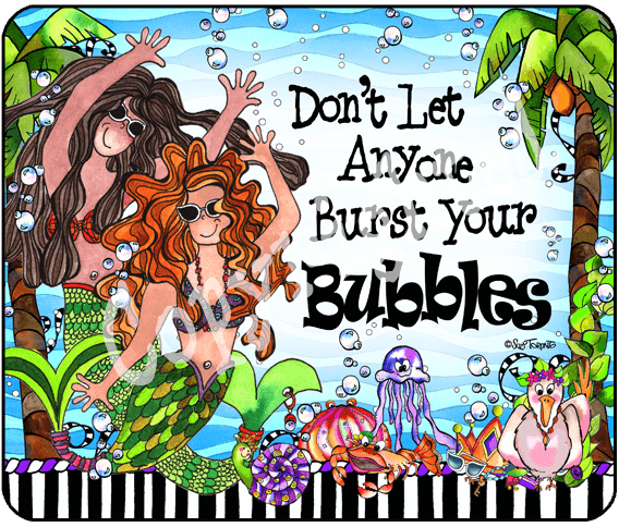 Wacky Mouse Pad - Bubbles (DIVAS)