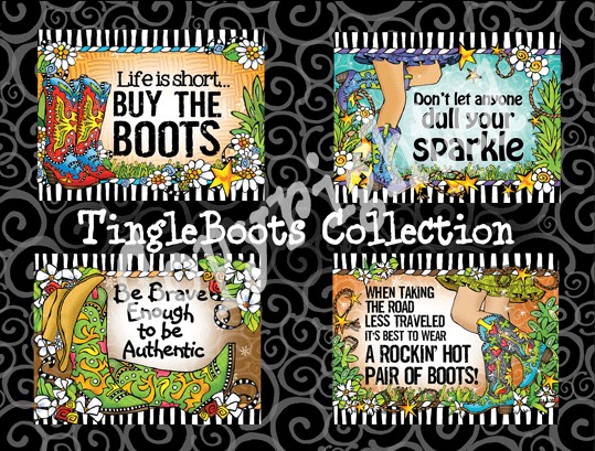 Wacky Note Cards -  TingleBoots Assortment