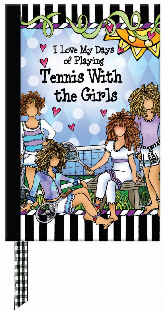 Wacky Pocket Notebook -  Tennis with the Girls