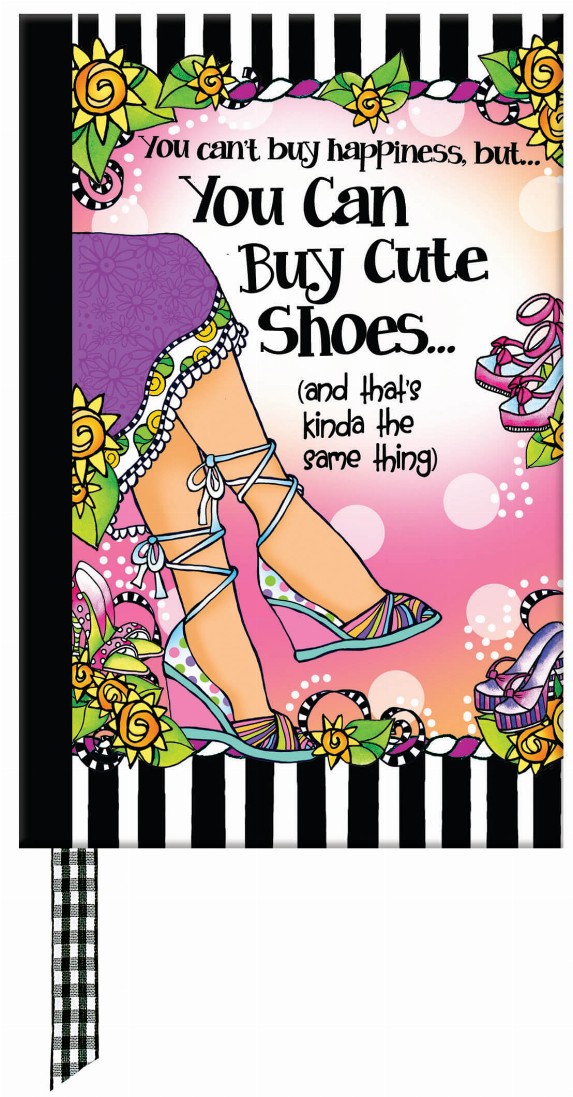 Wacky Pocket Notebook -  Happiness Shoes