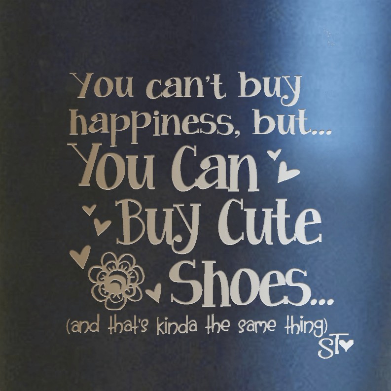 Wacky Premium Tumbler - Happiness Shoes