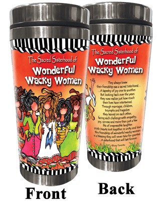 Wacky Stainless Steel Tumbler -  Celebrate