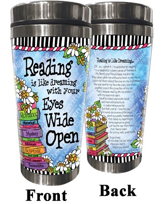 Wacky Stainless Steel Tumbler -  Reading