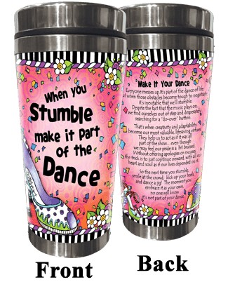 Wacky Stainless Steel Tumbler -  Stumble