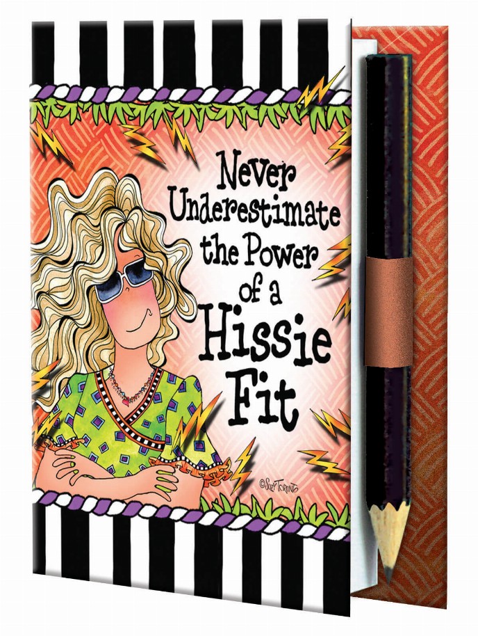 Wacky Stickypad Notebooks -  Hissie Fit