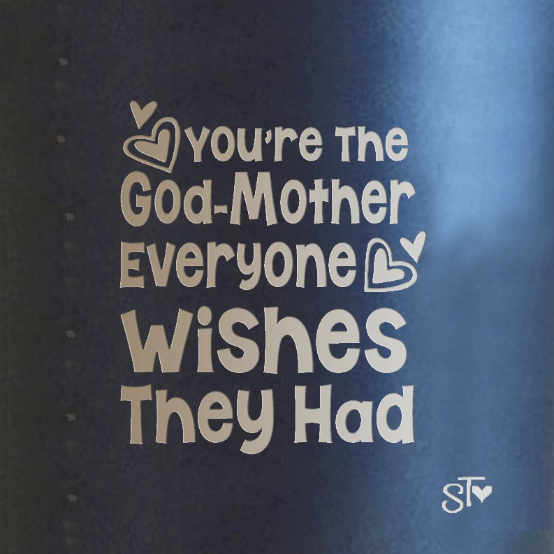 Wishes Family Member Premium Tumbler - GOD-MOTHER