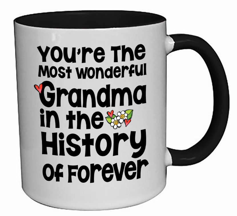 Wonderful Wacky Ceramic Mug - Wonderful Grandma