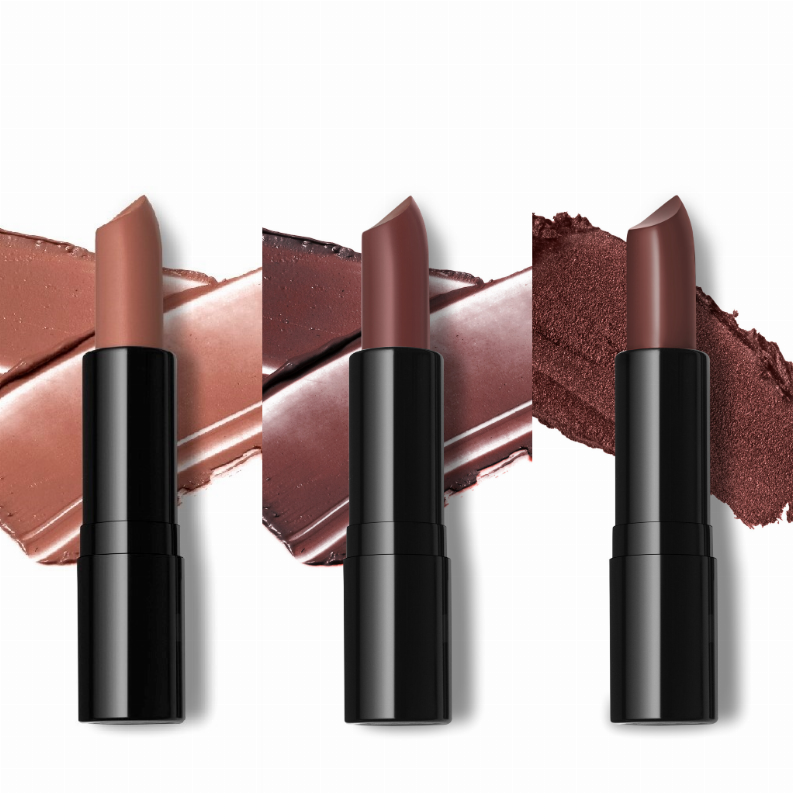 Chocolate Brown Lip Color Bundle With Lip Liner