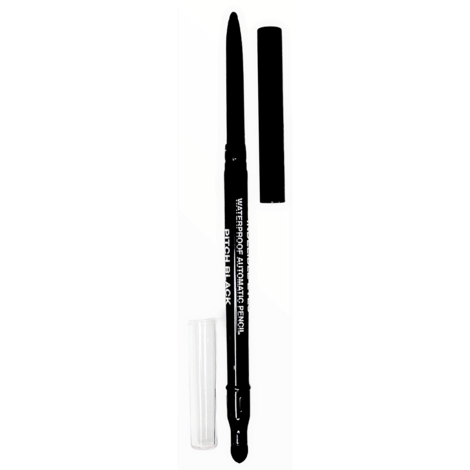 Indelible Eyes Waterproof Automatic Pencil Pitch Black Net. Wt .28G