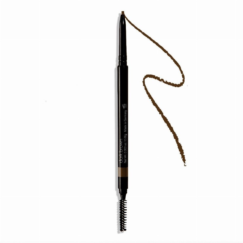 Precision Waterproof Retractable Brow Pencil - Dark Brown - Warm Brown