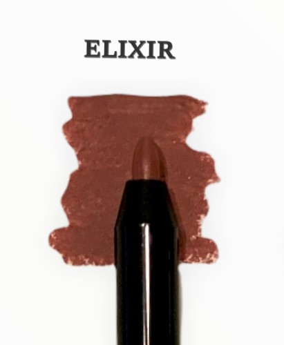 Retractable Matte Lip Liner With Shea Butter - Elixir-Med plum with neutral undertoneElixir