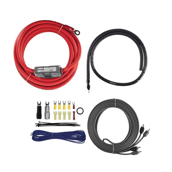 Metra T-Spec 4 Ga. AMP  Kit W/ Rca