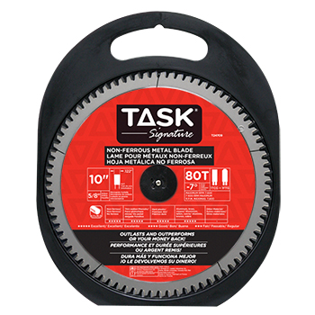 10"x80Tx5/8" TASK Signature Non-Ferrous Metal Cutting Blade