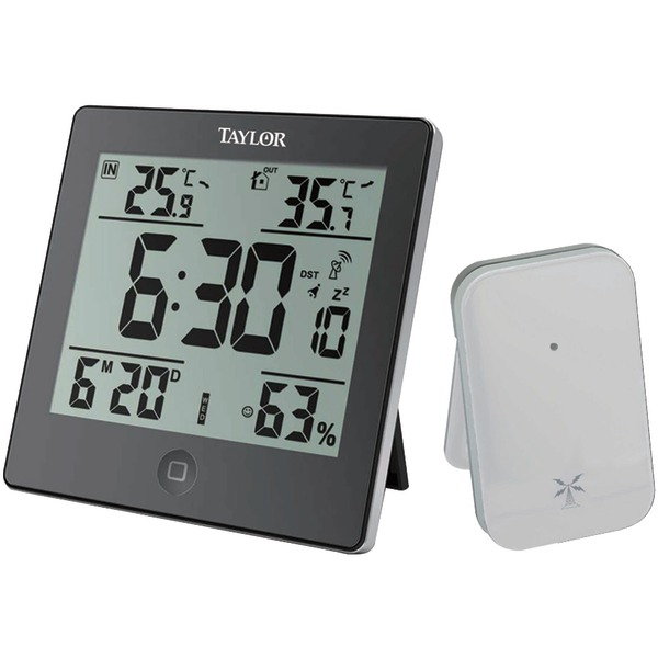 Taylor Precision Products 1731 Wireless Indoor & Outdoor Weather Station with Hygrometer