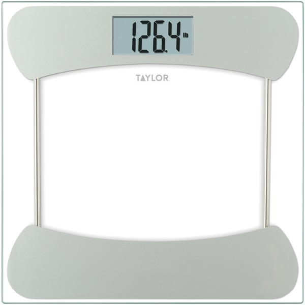 Taylor Precision Products 754941933S Instant Read 400-lb Capacity Bathroom Scale