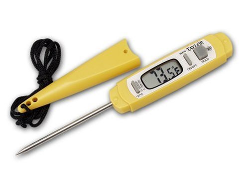 Taylor Precision Products 9847N Antimicrobial Instant-Read Digital Thermometer