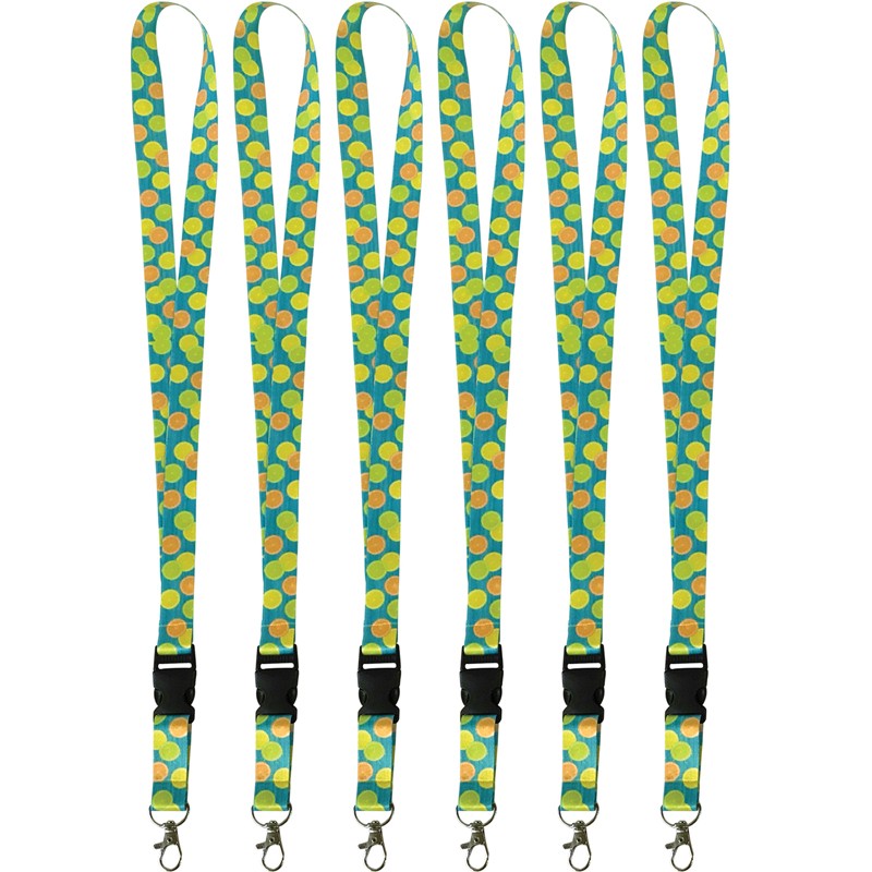 Lemon Zest Lanyard, Pack of 6